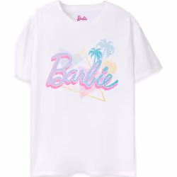 Barbie - T-shirt - Femme (Blanc)