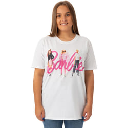 Barbie - T-shirt - Femme (Blanc)