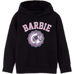 Barbie - Sweat à capuche - Fille (Noir)