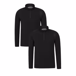 Mountain Warehouse - Hauts thermiques - Homme (Noir)