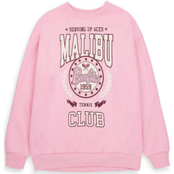 Barbie - Sweat MALIBU TENNIS CLUB - Femme (Rose)
