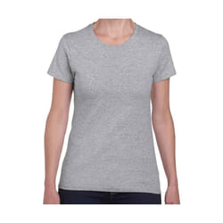 Gildan - T-shirt HEAVY COTTON - Femme (Gris chiné)