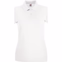 Fruit of the Loom - Polo - Femme (Blanc)