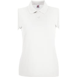 Fruit of the Loom - Polo - Femme (Blanc)