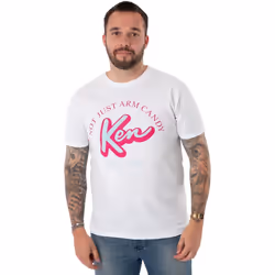 Barbie - T-shirt NOT JUST ARM CANDY CLASSIC - Homme (Blanc)