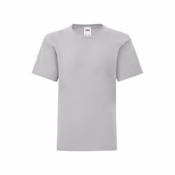 Fruit of the Loom - T-shirt ICONIC - Enfant (Gris)