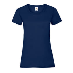 Fruit of the Loom - T-shirt - Femme (Bleu marine)