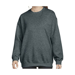 Gildan - Sweat - Homme (Gris foncé chiné)