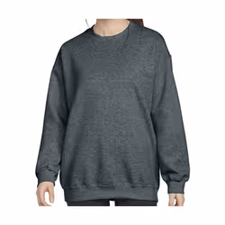 Gildan - Sweat - Homme (Gris foncé chiné)