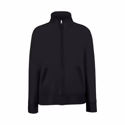 Fruit of the Loom - Veste de survêtement - Femme (Noir)