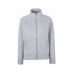 Fruit of the Loom - Veste de survêtement - Femme (Gris chiné)