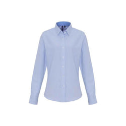 Premier - Chemise formelle - Femme (Blanc / Bleu Oxford)