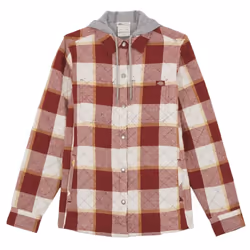 Dickies - Veste chemise - Femme (Rouge brique)