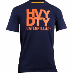 Caterpillar - T-shirt TRADEMARK - Homme (Bleu nuit)