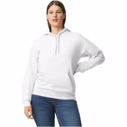 Gildan - Sweat à capuche SOFTSTYLE - Adulte (Blanc)