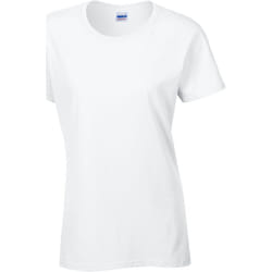 Gildan - T-shirt - Femme (Blanc)