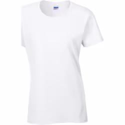 Gildan - T-shirt - Femme (Blanc)