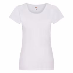 Fruit of the Loom - T-shirt ORIGINAL - Femme (Blanc)