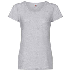Fruit of the Loom - T-shirt ORIGINAL - Femme (Gris chiné)