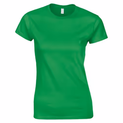Gildan - T-shirt SOFTSTYLE - Femme (Vert vif)