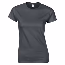 Gildan - T-shirt SOFTSTYLE - Femme (Charbon)