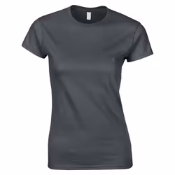 Gildan - T-shirt SOFTSTYLE - Femme (Charbon)