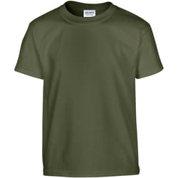 Gildan - T-shirt - Enfant (Vert kaki)