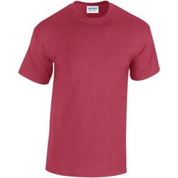 Gildan - T-shirt - Adulte (Rouge foncé chiné)