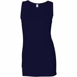 Gildan - Débardeur SOFTSTYLE - Femme (Bleu marine)