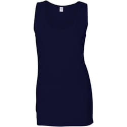 Gildan - Débardeur SOFTSTYLE - Femme (Bleu marine)