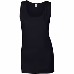 Gildan - Débardeur SOFTSTYLE - Femme (Noir)