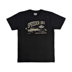Star Wars - T-shirt SPEEDER BIKE - Adulte (Noir)