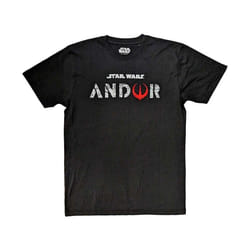 Star Wars - T-shirt ANDOR - Adulte (Noir / Blanc / Rouge)