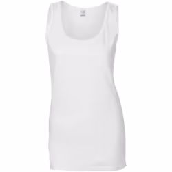 Gildan - Débardeur SOFTSTYLE - Femme (Blanc)