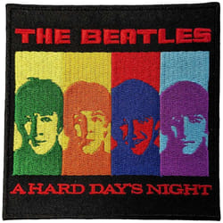 The Beatles - Patch à repasser A HARD DAY´S NIGHT - Taille unique (Multicolore)