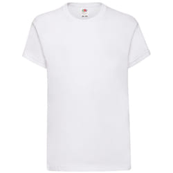 Fruit of the Loom - T-shirt ORIGINAL - Enfant (Blanc)