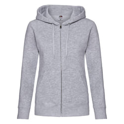 Fruit of the Loom - Veste à capuche PREMIUM - Femme (Gris chiné)