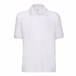 Fruit of the Loom - Polo - Enfant (Blanc)
