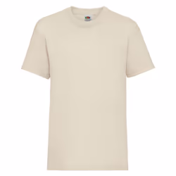 Fruit of the Loom - T-shirt VALUE - Enfant (Beige pâle)
