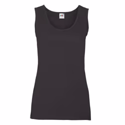 Fruit of the Loom - Débardeur VALUE - Femme (Noir)