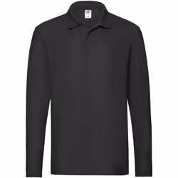 Fruit of the Loom - Polo PREMIUM - Homme (Noir)