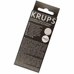 Pastilles nettoyantes pour cafetière, Expresso KRUPS, ROWENTA, MAGIMIX Lot de 10 pastilles 1,5g Programme de nettoyage à lanc ...