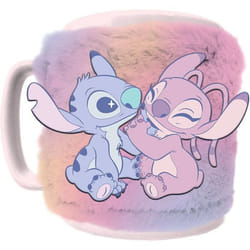 Mug - Lilo & Stitch - Fuzzy Mug Planetery Stitch & Angel (new Design)
