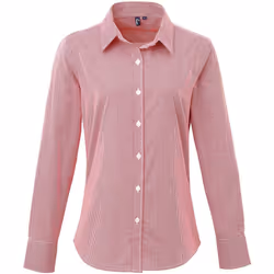 Premier - Chemisier - Femme (Rouge / Blanc)