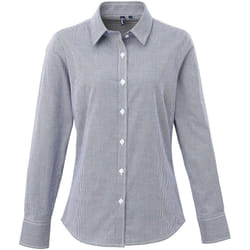 Premier - Chemisier - Femme (Bleu marine / Blanc)