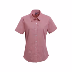 Premier - Chemisier - Femme (Rouge / Blanc)