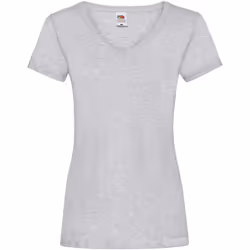 Fruit of the Loom - T-shirt - Femme (Gris chiné)