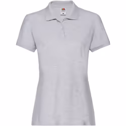 Fruit of the Loom - Polo PREMIUM - Femme (Gris chiné)