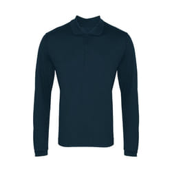 Premier - Polo COOLCHECKER - Homme (Bleu marine)