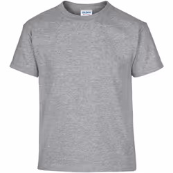 Gildan - T-shirt - Enfant (Gris chiné)